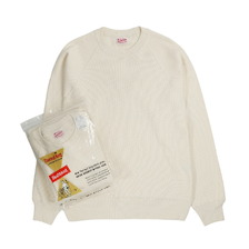 Healthknit THERMAL KING RASCHEL HONEYCOMB RAGLAN CREW NECK L/S 52037画像