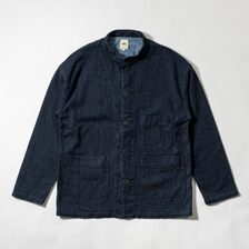 FOB FACTORY F2468 INDIGO SASHIKO JKT画像