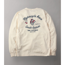 THE FLAT HEAD LONG SLEEVE T-SHIRT - SOUTH DAKOTA FN-TML-105画像