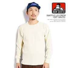 BEN DAVIS WAFFLE L/S CREW 1050-26780036画像