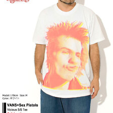VANS &times; Sex Pistols Vicious S/S Tee VN00134RWHT画像