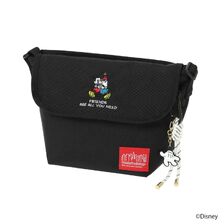 Manhattan Portage NYLON MESSENGER BAG(XS)BACK POCKET W/ DIVIDER MAGNET / MICKEY / 26 MP1603BPDMGNTMIC26MM画像