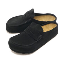 BIRKENSTOCK Naples Wrapped NARROW BLACK 1030813画像