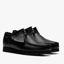 Clarks ORIGINAL WALLABEE GTX BLACK/BLACK LEATHER 26183074画像