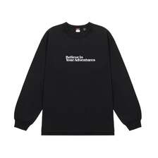 NANGA ECO HYBRID MESSAGE L/S TEE N2620-1L033Z画像
