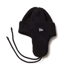 NEW ERA KNIT TRAPPER BLK 15119649画像