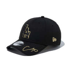 NEW ERA 9FORTY Japan Players Signature ロサンゼルス・ドジャース 大谷翔平 ブラック/ゴールド 15372626画像