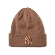 NEW ERA ベーシック カフニット MLB Tonal Logo ニューヨーク・ヤンキース ベージュ 15119704画像