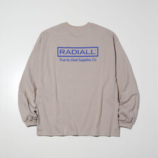 RADIALL SUPPLY - CREW NECK T-SHIRT L/S RAD-C13263画像