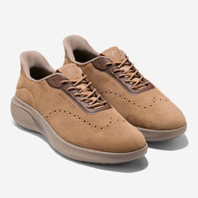 COLE HAAN OG NEOARC QUICK-ON WINGTIP OXFORDS TOASTED COCONUT SUEDE/IRISH COFFEE C45054画像