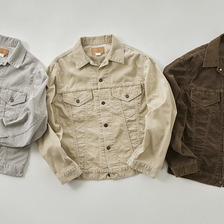 FAR EAST MANUFACTURING Trucker Jacket Corduroy FEM-G002画像