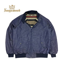 KINGSWOOD DENIM HARRINGTON JACKET画像