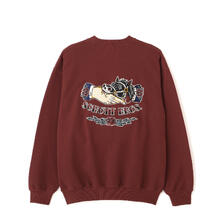 Schott CREW SWEAT SHAKE HAND HORSE 7826232004画像
