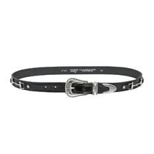 Tory Leather SILVER BUCKLE SET BELT TRL1002193画像