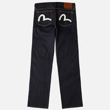 EVISU #2020 WHITE SEAGULL PRINTED POCKET JEANS 5JE1233画像