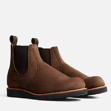 RED WING No.3195 CLASSIC CHELSEA CHOCOLATE "MULESKINNER" ROUGHOUT画像
