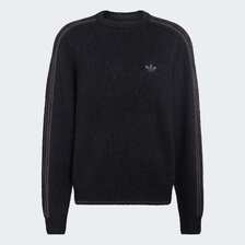 adidas Originals 3 Stripes Fluffy Knit Crew Sweater KE4170画像
