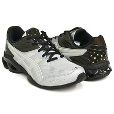 ASICS SportStyle GEL-KINETIC FR PURE SILVER / BLACK COFFEE 1203B084-020画像