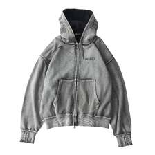 Subciety Double zip short hoodie 155-31298画像