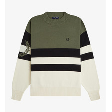 FRED PERRY Tipped Graphic Jumper K3316画像