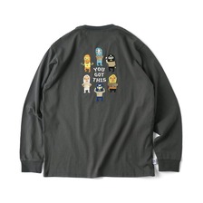 gym master 7.4oz YOU GOT THIS 刺繍ロンTEE G821747画像