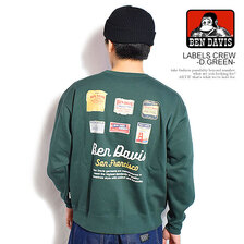 BEN DAVIS LABELS CREW 1050-26780055画像