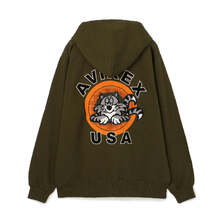 AVIREX TOM CAT ZIP UP PARKA 7836231023画像