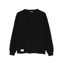Schott KNITTING HENLEY LS T-SHIRT 7826230014画像