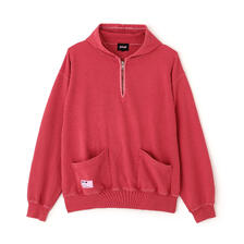 Schott HALF ZIP HOODED SWEAT 7826231006画像