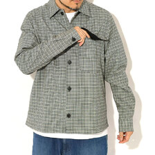 FRED PERRY Textured Cotton Overshirt M3320画像