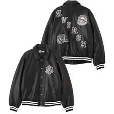 AVIREX VARSITY LEATHER JACKET &rdquo;SELECTED AUTHORITY&rdquo; 7836250021画像