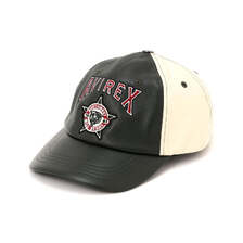 AVIREX VARSITY LEATHER CAP &rdquo;WILD BEAR&rdquo; 7836974006画像