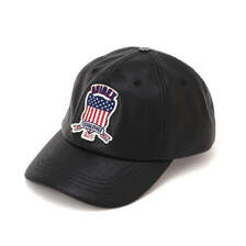 AVIREX VARSITY LEATHER CAP &rdquo;SIGNATURE LOGO&rdquo; 7836974008画像