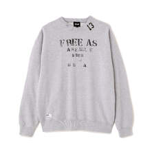 Schott CREW SWEAT RANDOM STENCIL 7826232012画像