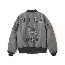 AVIREX MA-1 BIG LOGO FLAG 7836952604画像