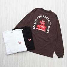 The Endless Summer TES BREMEN BUHI EMB LONG SLEEVE BIG T-SHIRT 1050-26774307画像
