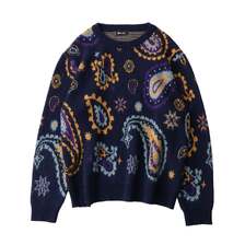 Subciety Paisley sweater 153-50202画像