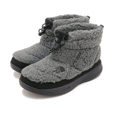 THE NORTH FACE Nuptse Mini Fleece MIX CHARCOAL/TNF BLACK NFW52690-MK画像