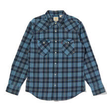 Levi's BARSTOW WESTERN STANDARD SHIRT NIKLAS PLAID QUIET HARBOR 85744-0130/857440130画像