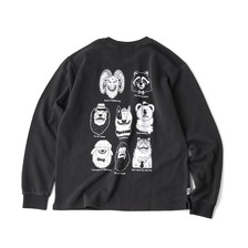 gym master 10oz ピグメントスウェットMy hatits ロンTEE G833772画像