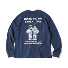 gym master 10oz ピグメントスウェット MADE MY DAYロンTEE G833774画像