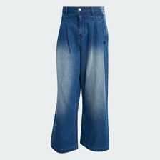 adidas Originals Mid Rise Wide Leg Denim Pant KQ8864画像