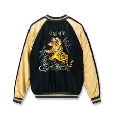 TAILOR TOYO Lot No. TT15976-119 / Early 1950s Style Acetate Souvenir Jacket &ldquo;ROARING TIGER&rdquo; &times; &ldquo;GOLD DRAGON&rdquo; (AGING MODEL)画像