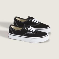 VANS KIDS AUTHENTIC BLACK/TRUE WHITE VN000WWX6BT画像