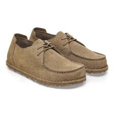 BIRKENSTOCK Utti Lace REGULAR Gray Taupe 1027274画像