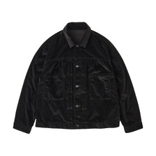 PORTER CLASSIC VELVETEEN SHORT JACKET BFA-P-039-4158画像