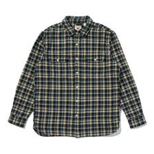 Levi's JACKSON WORKER SHIRT BIRK PLAID JET BLACK 19573-0308画像
