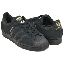 adidas Skateboarding SUPERSTAR ADV CBLACK / CBLACK / GOLDMT KZ8893画像