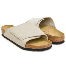 BIRKENSTOCK SOLANA REGULAR OYSTER / SUEDE LEATHER 1031601画像