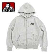 BEN DAVIS BD Sweat Full Zip Hoodie 1050-26780046画像